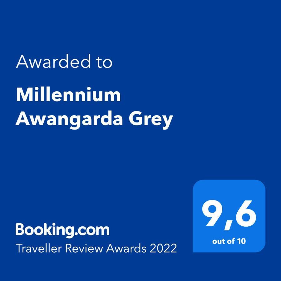 Millennium Awangarda Grey Apartman Varsó Kültér fotó